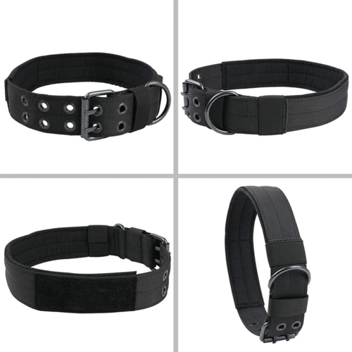 2" Wide Tactical Heavy Duty Nylon Large Dog Collar K9 Military With